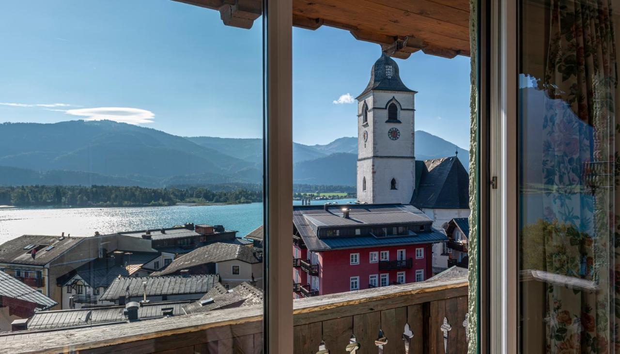 Aberseeblick Pension Ellmauer Saint Wolfgang Zewnętrze zdjęcie