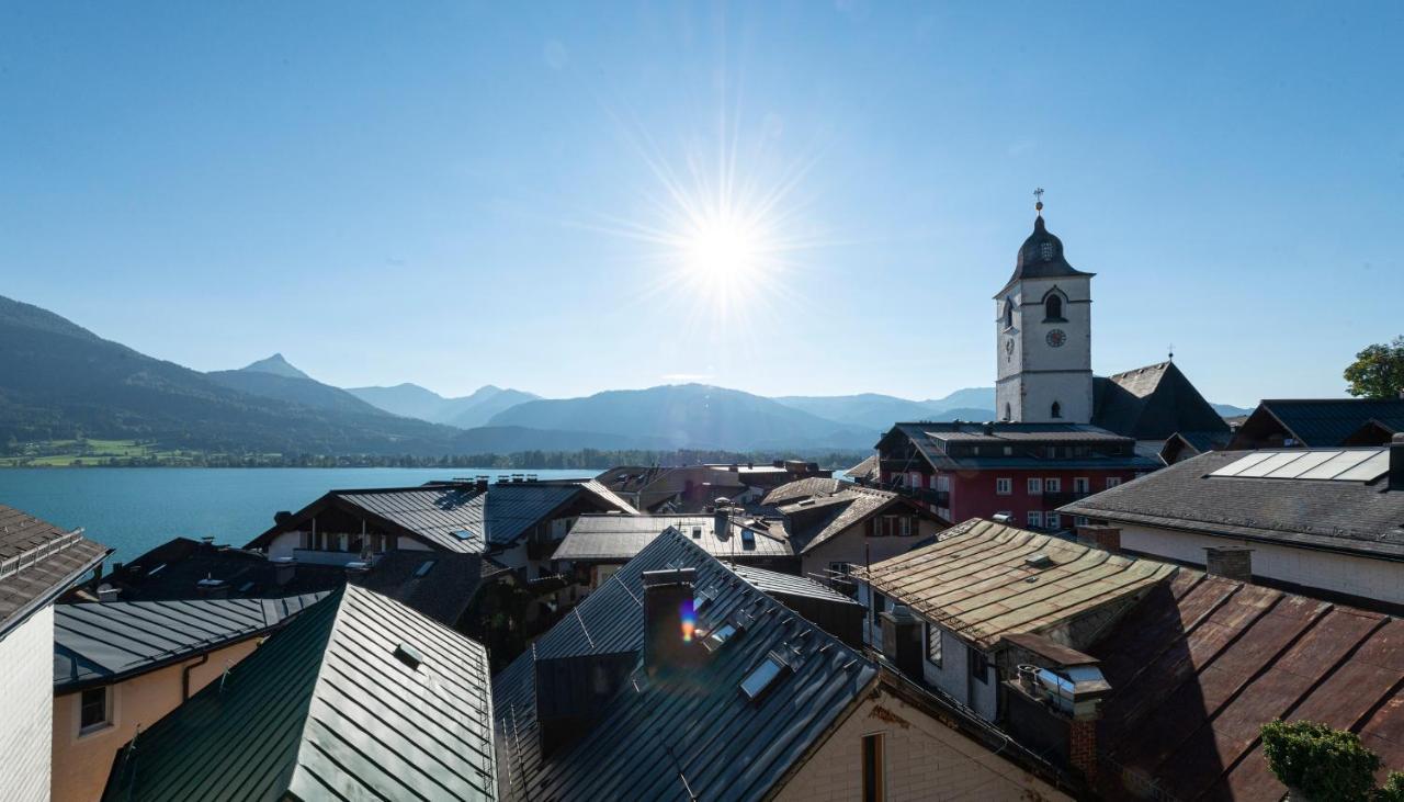 Aberseeblick Pension Ellmauer Saint Wolfgang Zewnętrze zdjęcie