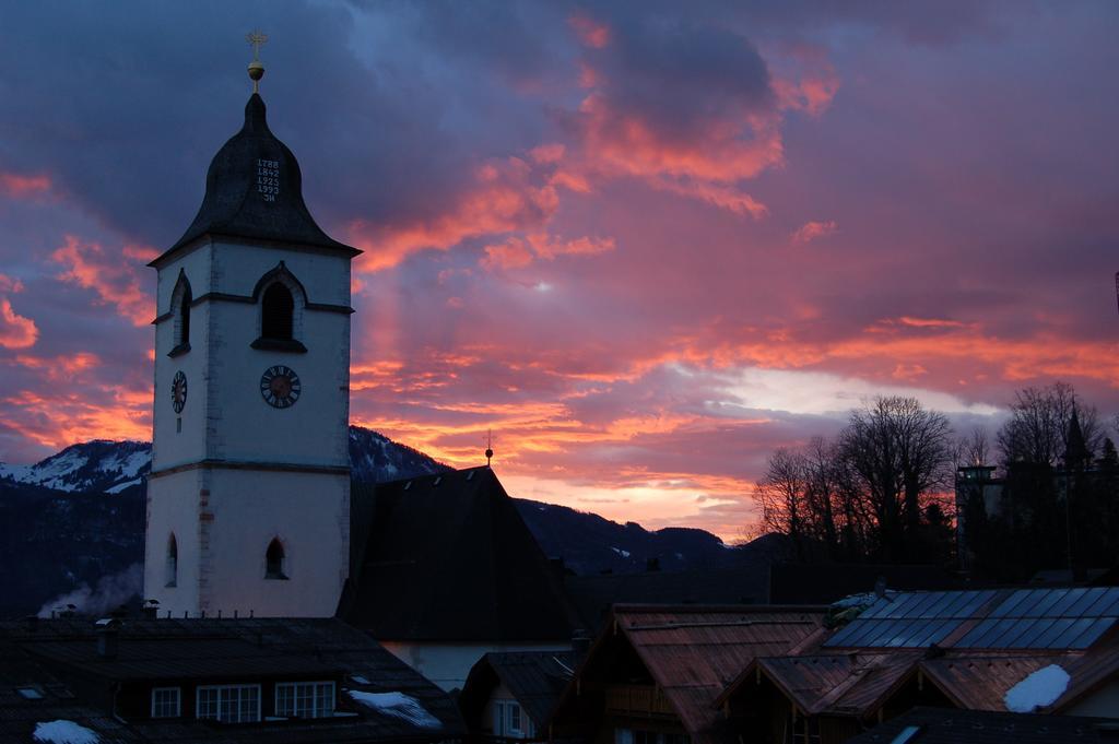 Aberseeblick Pension Ellmauer Saint Wolfgang Zewnętrze zdjęcie